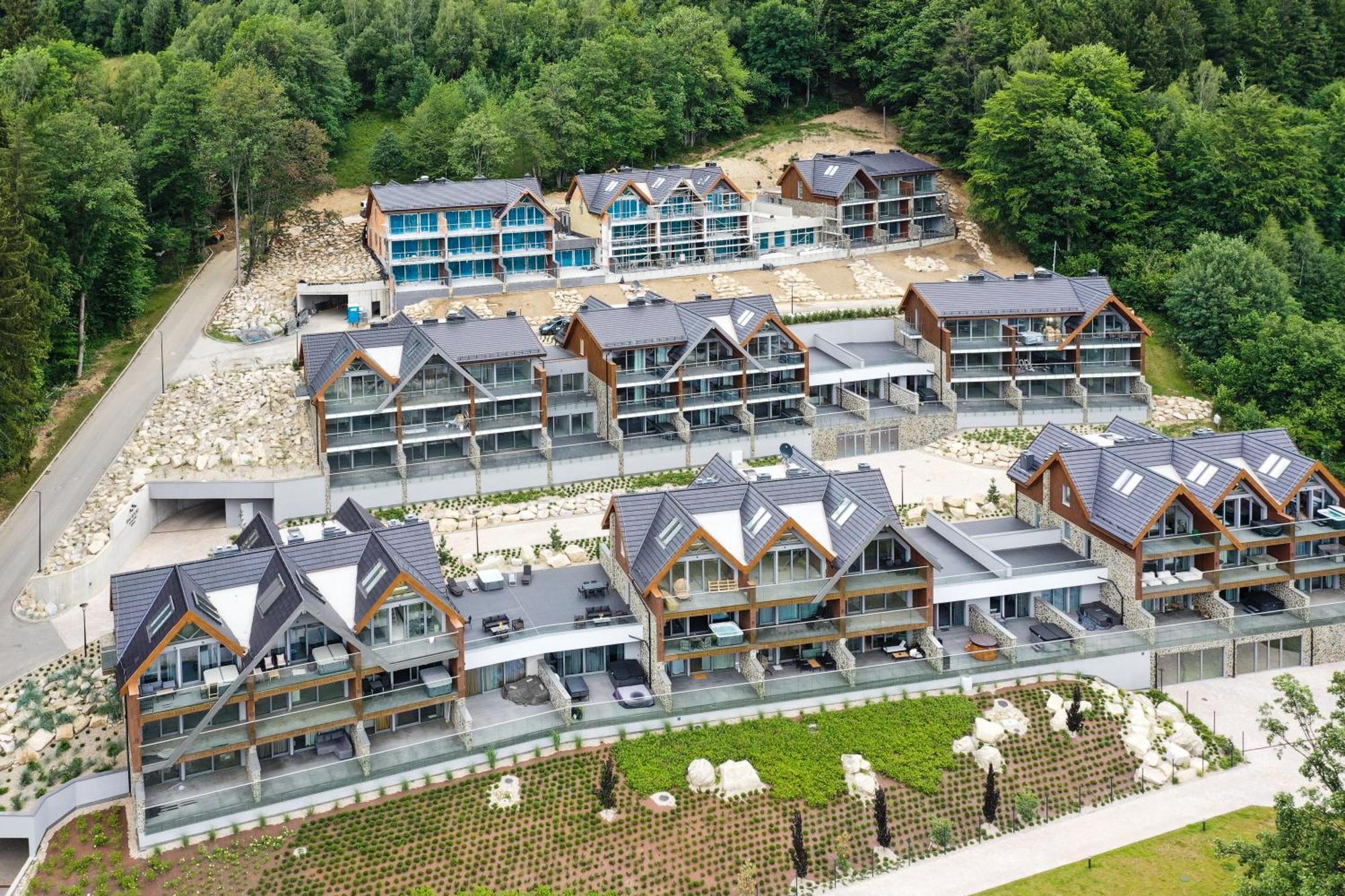Apartmán Rajski 205 Z Prywatnym Jacuzzi Na Balkonie Z Widokiem Na Gory Sklářská Poruba